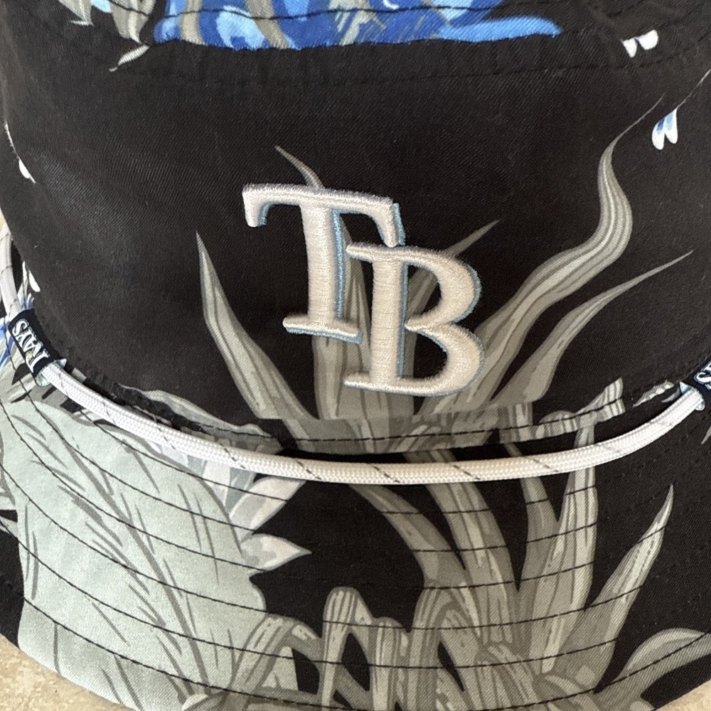'47 Brand Tampa Bay Rays Adult Gameday‎ Floral Bucket Hat OSFM (New With Tags) - Picture 2 of 9